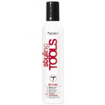 Spuma pentru Definirea Buclelor - Fanola Styling Tools Go Curl Curl Mousse, 300ml