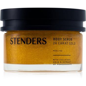 STENDERS 24 Carat Gold exfoliant corporal pentru piele mătăsoasă și netedă cu aur de 24 de karate