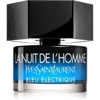 Yves Saint Laurent La Nuit de L'Homme Bleu Électrique Eau de Toilette pentru bărbați