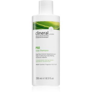AHAVA Clineral PSO sampon cu efect calmant pentru un scalp uscat, atenueaza senzatia de mancarime