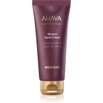 AHAVA Vivid Burgundy crema de maini cu minerale din Marea Moartă