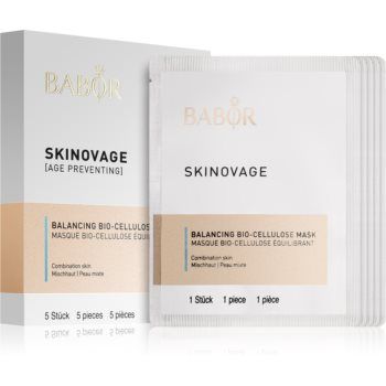 BABOR Skinovage Balancing Bio-Cellulose Mask set de măști textile