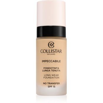 Collistar Impeccabile Long Wear Foundation machiaj persistent