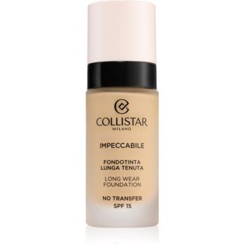 Collistar Impeccabile Long Wear Foundation machiaj persistent