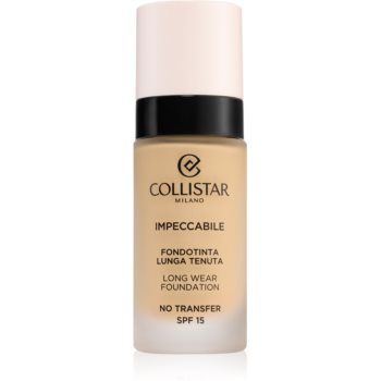 Collistar Impeccabile Long Wear Foundation machiaj persistent