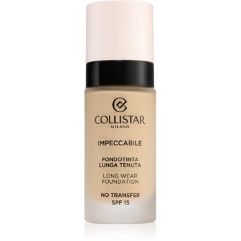 Collistar Impeccabile Long Wear Foundation machiaj persistent