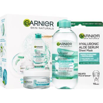 Garnier Skin Naturals Hyaluronic Aloe set cadou (pentru o hidratare intensa)
