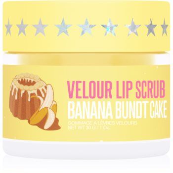 Jeffree Star Cosmetics Banana Fetish Velour Lip Scrub exfoliant din zahar de buze
