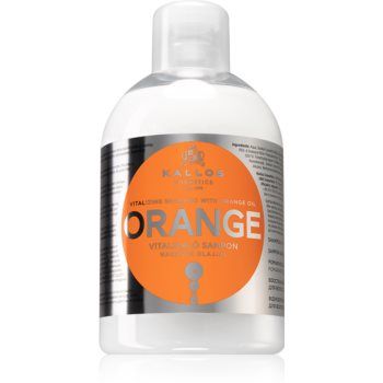 Kallos Orange șampon revitalizant pentru strălucirea părului slab