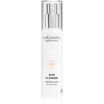Mádara Sunflower fluid de tonifiere pentru toate tipurile de ten