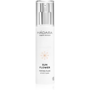 Mádara Sunflower fluid de tonifiere pentru toate tipurile de ten