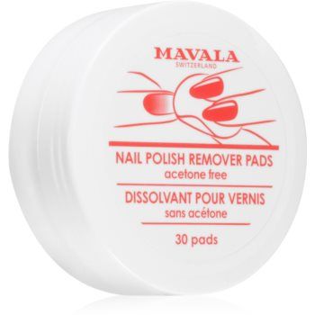 Mavala Nail Polish Remover Pads tampoane fara acetona
