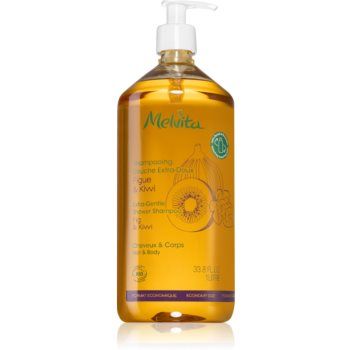 Melvita Extra-Gentle Shower Shampoo sampon gel dus de par si de corp