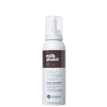 Milk Shake Colour Whipped Cream - Spuma nuantatoare Warm Brunette 100ml de firma original