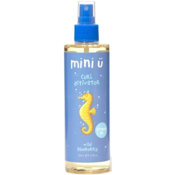 Mini-U Curl Activator Wild Blueberry spray activator pentru păr creț