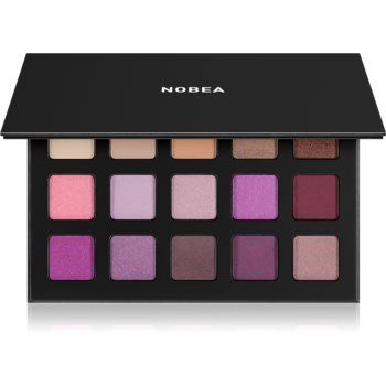NOBEA Day-to-Day Rosy Glam Eyeshadow Palette paletă cu farduri de ochi