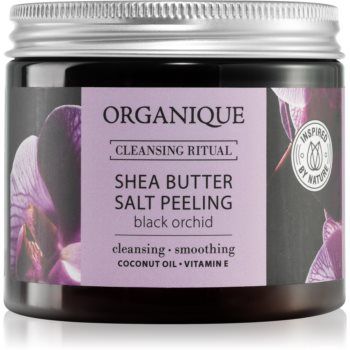 Organique Black Orchid sare pentru exfoliere unt de shea