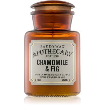 Paddywax Apothecary Chamomile & Fig lumânare parfumată