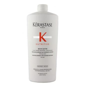 Sampon Nutritiv pentru Par Uscat Fin sau Mediu - Kerastase Bain Satin, 1000 ml de firma original