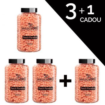 Set 3+1 Gratuit Ceara Epilat Elastica SensoPRO Milano Caramel Brulee, 400g