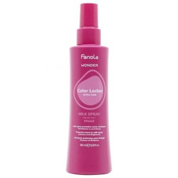 Spray Leave-In de Ingrijire a Parului Vopsit - Fanola Wonder Color Locker Extra Care Milk Spray, 195 ml la reducere