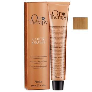Vopsea Demi-permanenta Fanola Oro Therapy Color Keratin 9.3 Blond Foarte Deschis Auriu, 100ml de firma originala