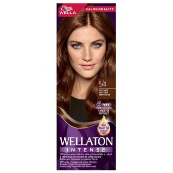 Vopsea Permanenta - Wella Wellaton Intense Color Cream, nuanta 5/4 Castaniu