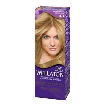 Vopsea Permanenta - Wella Wellaton Intense Color Cream, nuanta 8/1 Blond Cenusiu Deschis la reducere
