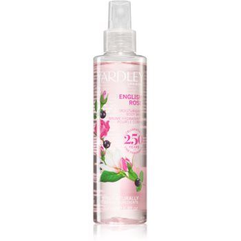 Yardley English Rose spray de corp hidratant pentru femei