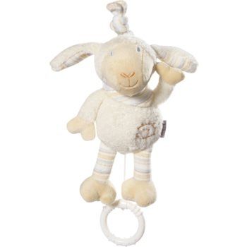 BABY FEHN Music Box Babylove Mini-Sheep jucărie suspendabilă contrastantă cu melodie