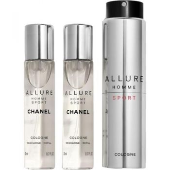 CHANEL Allure Homme Sport Apa de colonie Barbati 3X20 ml