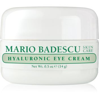 Mario Badescu Hyaluronic Eye Cream crema de ochi pentru hidratare si matifiere cu acid hialuronic