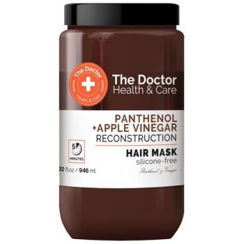Masca Reconstructoare The Doctor Health & Care - Panthenol and Apple Vinegar, 946 ml Masca Reconstructoare The Doctor Health & Care - Panthenol and Apple Vinegar, 946 ml