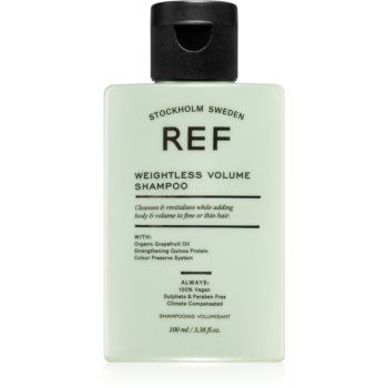 REF Weightless Volume Shampoo Sampon pentru par fin, moale volum de la radacini REF Weightless Volume Shampoo Sampon pentru par fin, moale volum de la radacini