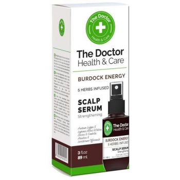 Ser Anticadere - The Doctor Health & Care Burdock Energy 5 Herbs Infused Scalp Serum Strengthening, 89 ml ieftin