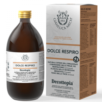 Supliment alimentar lichid Gianluca Mech Decottopia Dolce Respiro 500ml