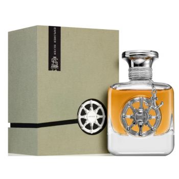 Aurora Explorer Silver, Apa de Parfum, Barbati, 100 ml (Concentratie: Apa de Parfum, Gramaj: 100 ml)