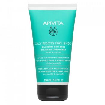 Balsam pentru radacini grase si varfuri uscate Apivita Balancing, 150 ml Balsam pentru radacini grase si varfuri uscate Apivita Balancing, 150 ml