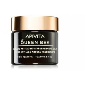 Crema antirid bogata Apivita Queen Bee, 50 ml