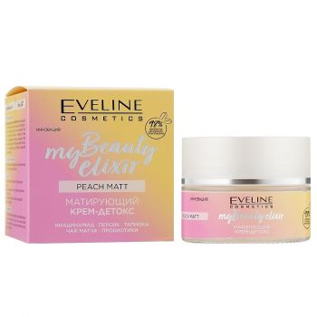 Crema de fata, Eveline Cosmetics, My Beauty Elixir, Peach Matt, 50 ml
