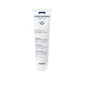 Crema de noapte cu acid glicolic 5.5% Isispharma Glyco-A Soft Peeling, 30 ml