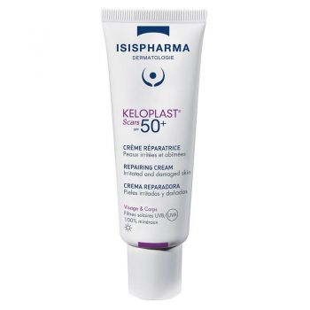 Crema reparatoare Isispharma Keloplast Scars SPF 50+, 40 ml ieftina