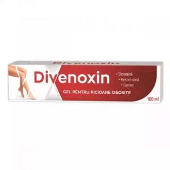 Divenoxin gel pentru picioare obosite 100 ml Zdrovit de firma original