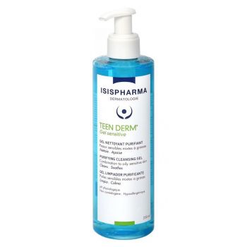 Gel de curatare IsisPharma Teen Derm Sensitive, 250 ml