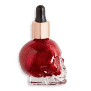 Iluminator lichid Makeup Revolution, Skull Edition, Liquid Highlighter, 13 ml (CULOARE: Creature Blood of My Enemies)
