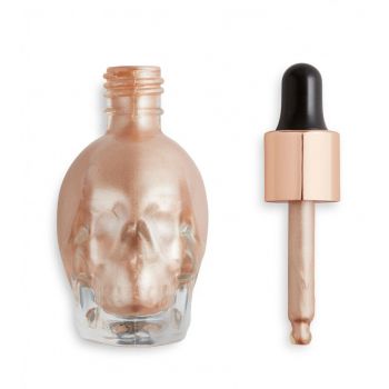 Iluminator lichid Makeup Revolution, Skull Edition, Liquid Highlighter, 13 ml (CULOARE: Creature of the Night)