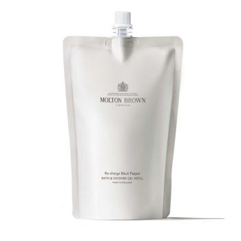 Molton Brown, Re-charge Black Pepper, Shower Gel, 400 ml (Concentratie: Gel de dus, Gramaj: 400 ml Refill) ieftina