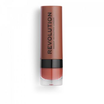 Ruj mat Makeup Revolution, REVOLUTION, Vegan, Matte, Cream Lipstick, 3 ml (Nuanta Ruj: 124 Gone Rogue)