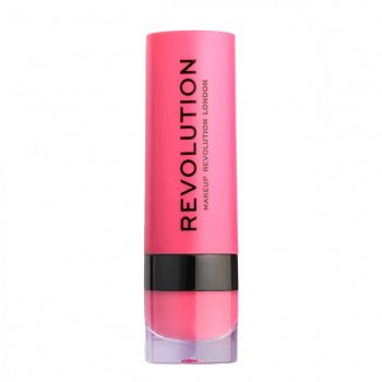 Ruj mat Makeup Revolution, REVOLUTION, Vegan, Matte, Cream Lipstick, 3 ml (Nuanta Ruj: 139 Cutie) de firma original