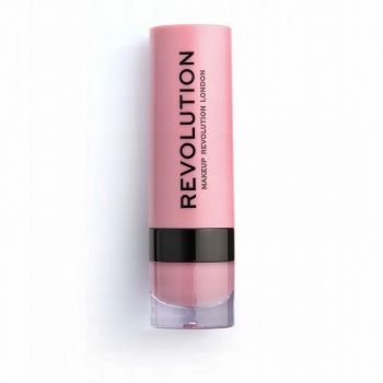 Ruj mat Makeup Revolution, REVOLUTION, Vegan, Matte, Cream Lipstick, 3 ml (Nuanta Ruj: 143 Violet) ieftin